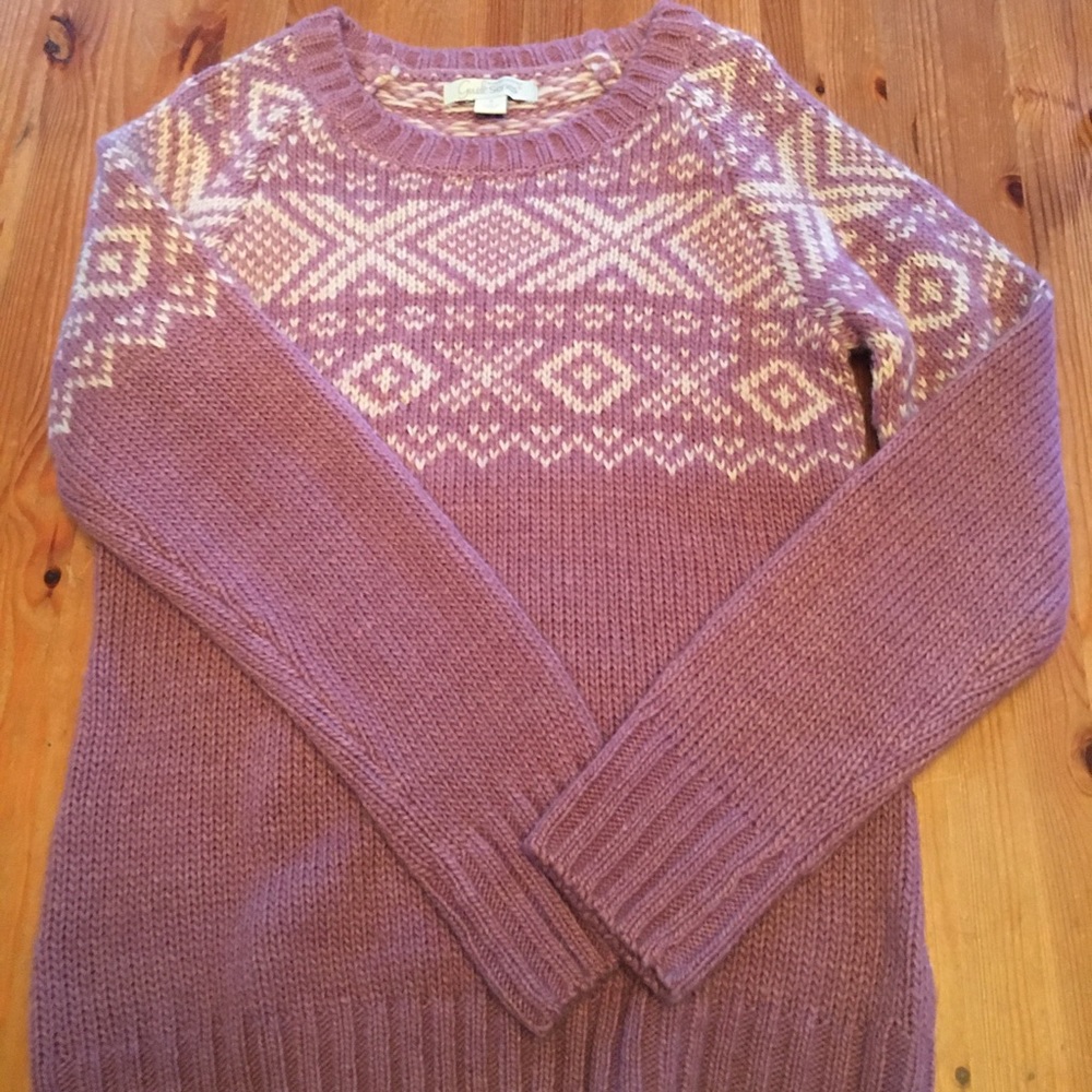 Gander Mountain Fair Isle Sweater, NWOT